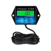 NInE-ROnG Digital Hour Meter Tachometer Maintenance Reminder Backlight Battery Replaceable