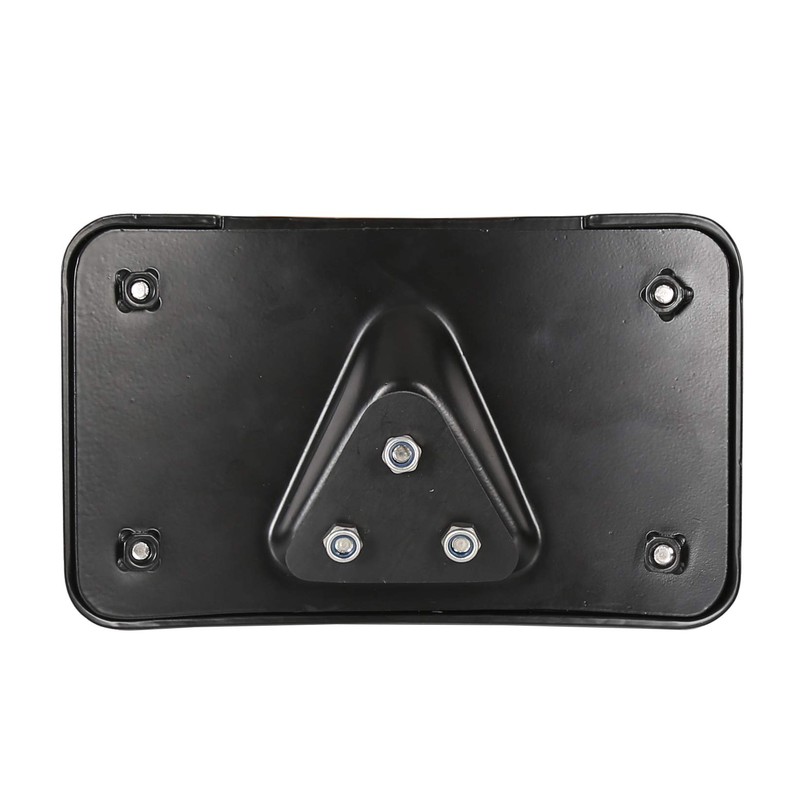 Curved Laydown License Plate Mount with Frame Harley License Plate