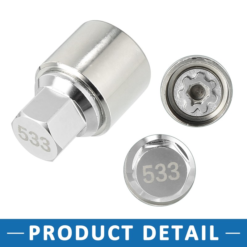 A ABSOPRO Wheel Lug Nut Screw Removal Key for Volkswagen
