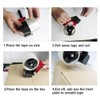 Pssopp Packaging Tape Dispenser with Cutter - Tape Gun for
