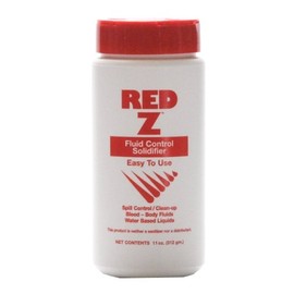Red Z Bio Fluids Absorbent Powder 11 oz bottle