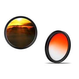 46 mm Professional Gradient Colour Filter Orange Colour Filter Graduated 46 mm dHD Digital Orange