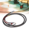 Xangsane XS‑0609 Vinyl Tonearm Cable Silver Plated Vinyl LP RCA