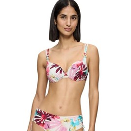 Triumph Women's Summer Fleur Wp Bikini Top, Multicoloured (Pink - Dark Combination), 42