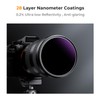 K&F Concept 52mm ND1000000 Ultra Dark ND Camera Lens Filter