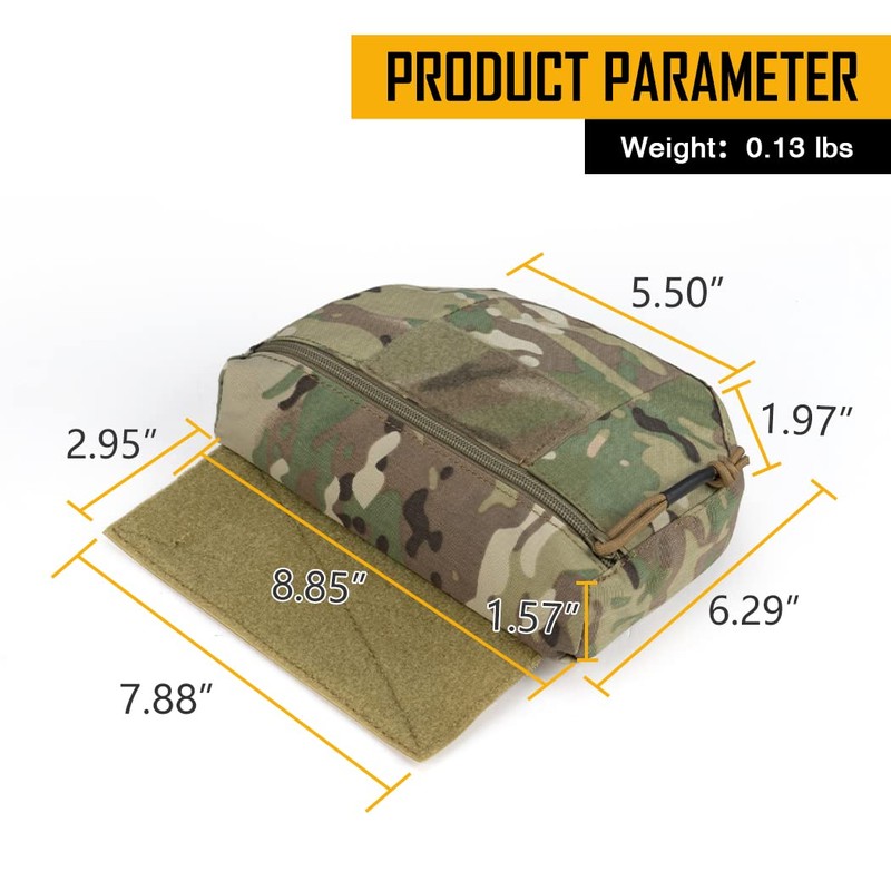 IDOGEAR Tactical Dump Drop Pouch for JPC CPC AVS Tactical