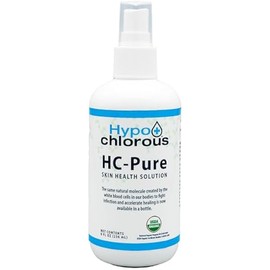 Hypochlorous Skin Spray and Mist. 8oz USDA Organic- Acne and Bacteria Treatment, Hypochlorous Toner, Post Workout Cleanser