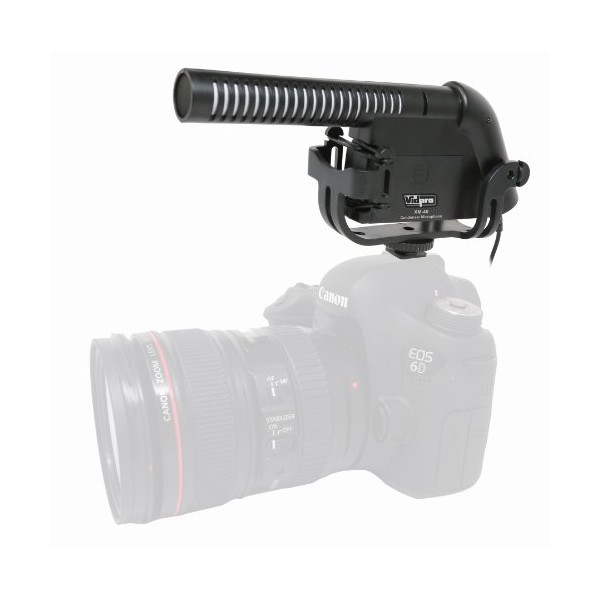 Camcorder External Microphone Compatible with Sony FDR-AX53 4K Ultra HD