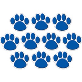 Teacher Created Resources Blue Paw Print Accents (TCR4275)