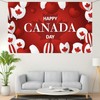 Happy Canada Day decorations Banner July 1, PILZUME Large Backdrop