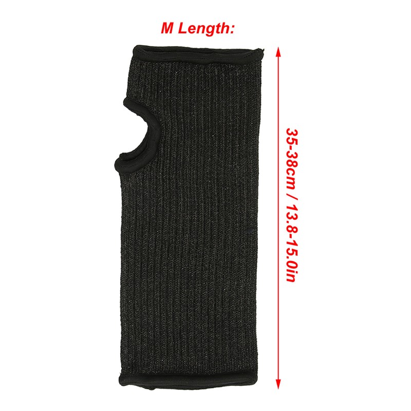 4Pcs Cut Resistant Sleeves Level 5 Protection Thumb Slot Design