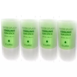 Gita [뷰티나라] 김정문알로에 워터스플래쉬 쿨링선스틱 얼음자차 23g 4개 [Beauty Nation] Kim Jeong Moon Aloe Water Splash Cooling Sun Stick Ice Green Tea 23g 4 pcs [4 pieces]