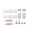 Granite Counter Dishwasher Mounting Bracket Kit Fits for Most Brand