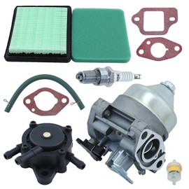 Gubeter GCV190 Carburetor Kit for Honda GC190 GCV190 GCV190A GV190LA Engine HRB217 HRX217 HRX217K1 HRX217K2 Lawnmower Replaces 16100-Z0Y-813 16100-Z0Y-812 12 1 6100 -Z0Y-003 16100-Z0Y-811