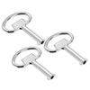 PATIKIL 13.5x5mm Socket Spanner Key, 3 Pack Electrical Cabinet Gas