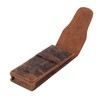 Greenburry Vintage Pencil Case Pencil Case Leather Brown 16 x