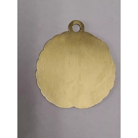 n/a Large 2-1/8" Wrestling medal, Gold, team or individual award, with engraving