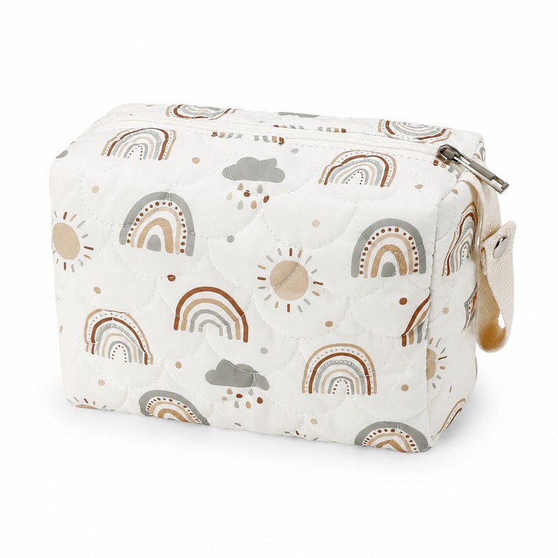 Waterproof Polyester Baby Diaper Wet Bag with Zipper and Stroller