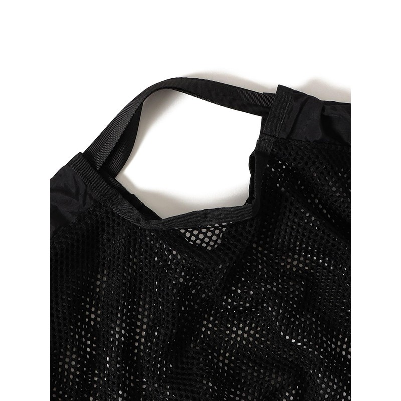 bPr Beams Pouch, Mesh, 2-Way Bag, Black, One Size Fits