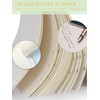 Songaa A5 Paper, [4 Pack] 100GSM Thick Refillable Paper 6