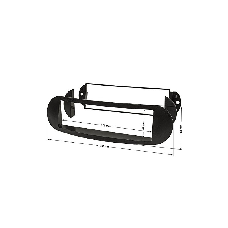 tomzz Audio 2457-025 Radio Fascia Compatible with VW New Beetle