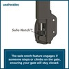 Weatherables Trident 10-inch Top-Pull Child Safety Pool Gate Latch –