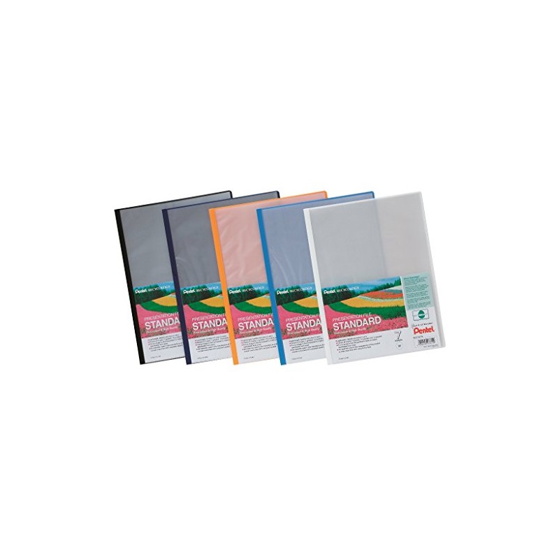 Pentel DCP1407A Recycology A4 Presentation File with 7 Pocket -