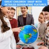 dreamrefit Luminous LED Lamp Globe World Map Display Teaching Toy