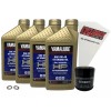 Cyclemax FS Yamalube 0W40 Oil Change Kit 2007-2009 Yamaha Apex
