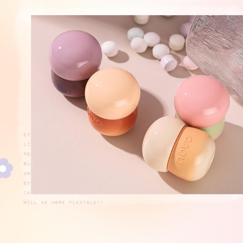 Lovelycat Pudding Glow，Blurring Pot Lip, Pudding Glow Lip Balm, Non-Sticky