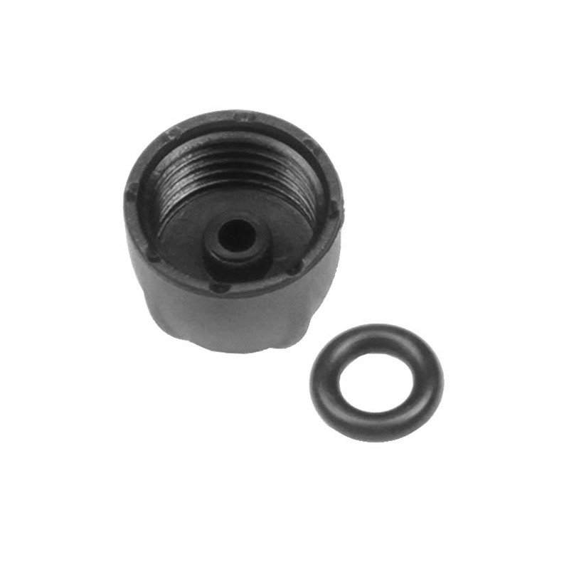 TOPEAK Check Valve Cover Cap for JoeBlow Sport, Black, TRK-W001