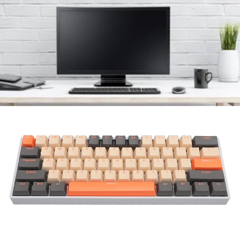 Mechanical Keyboard 61 Keys RGB Backlight 3 Connection Modes Wireless