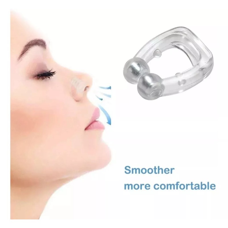 Yukui Dispositivo Magnético Anti Ronquidos Clip Dejar De Roncar