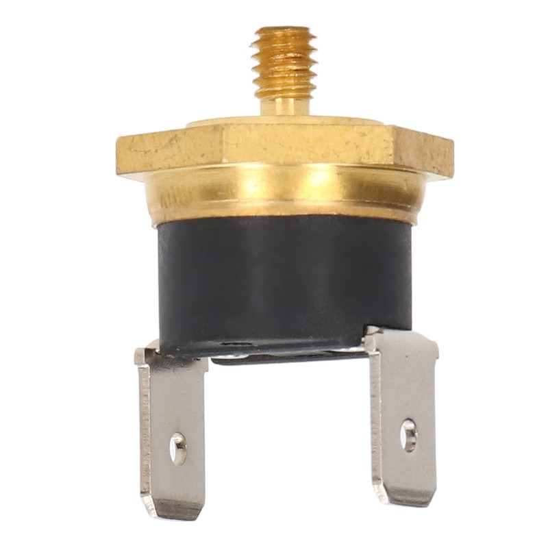 5PCS KSD301 Copper Thermostat Bimetal Normally Closed M4 Snap Disc