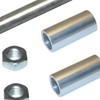 Schwingenlagerung Schwingenbolzen SET / Rear for Schwalbe KR51