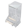 Automatic Parrot Feeder Prevent Spillage and Splashing Easy Installation Acrylic