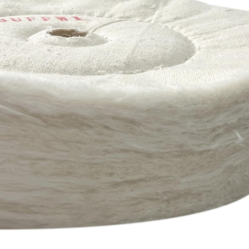 Soft Flannel Polishing Wheel for 16" Woodworking 3-Step Lathe Buffing