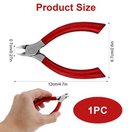 Präzisions Nagelzange Eingewachsene Fußnägel, Edelstahl Scharfe Spitze Eckenzange Fußpflege, Nagelhautschneider mit Gummigriff, ergonomischer Nagelschere für Erwachsene, Senioren, Männer und Frauen