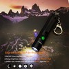 Nitefox Mini Rechargeable Keychain Flashlight USB C Bright Key Light