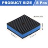 uxcell 8pcs Anti Vibration Pads for Washing Machine, 3" x
