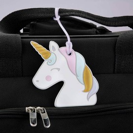 Kate Aspen Unicorn Luggage Tag | Perfect Party Favor or Guest Gift for Birthdays, Bridal Showers or Baby Showers (12)
