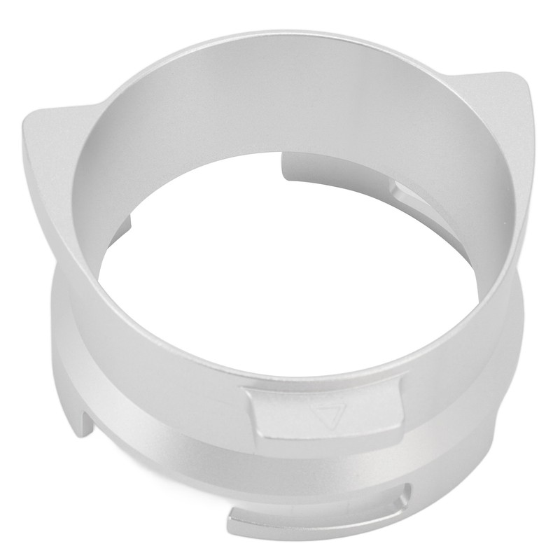 54mm Coffee Portafilter Dosing Funnel Aluminum Alloy Rotatable Dosing Funnel