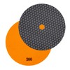 Dia-Dry Professional Diamond Sanding Pad, Ø 125 mm, Velcro Attachment,