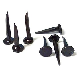 20mm Carpet Tacks. Fine blued Cut Nails, pins. Pack of 50