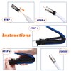 Delgada Coax Cable Crimper Kit,Compression Tool Coax Cable Crimper Set