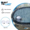 True Line Automotive Blind Spot Mirrors 2 Pack - 2"