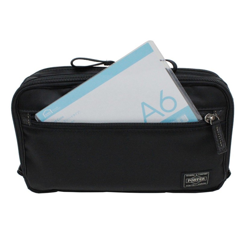 Porter 728-08710 Plan 2-Way Shoulder Bag, black (black 19-3911tcx)