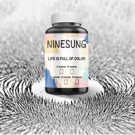 Ninesung Iron Powder, Iron Filings, Iron Powder Filings Magnetic Power for Magnet Education and School Experiments Learning, 8 Ounce Iron Oxide Powder Shavings for Science