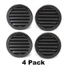 3" Round Plastic Louver Soffit Air Vent Reptile Screen Grille
