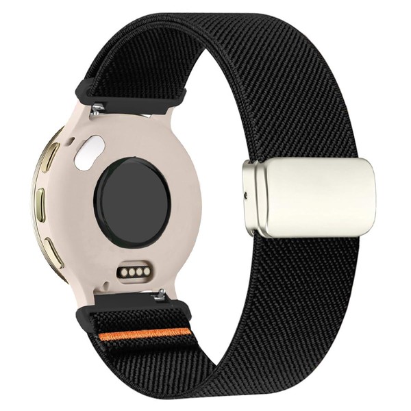 ZOCOVIN Magnetic Nylon Band Compatible With Garmin Venu 3S/Vivoactive 4S/Venu